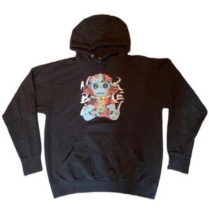 Never Broke Again 38 Baby Black Hoodie - NBA YoungBoy Graphic Sweatshirt - Large
